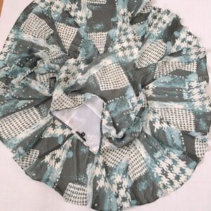 Trousers ETC Boho Vintage 100% Silk Midi Skirt